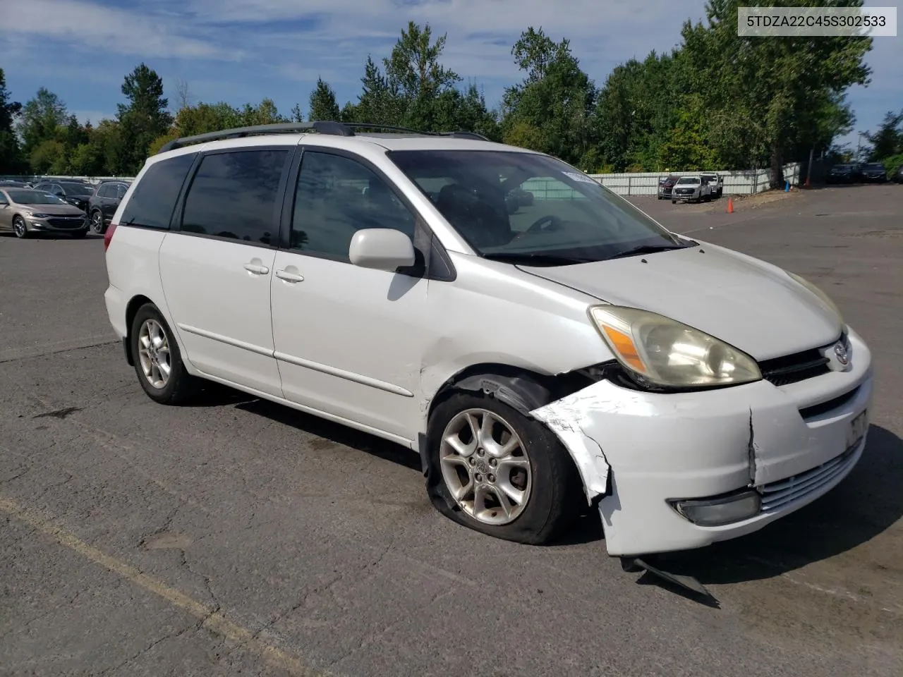 2005 Toyota Sienna Xle VIN: 5TDZA22C45S302533 Lot: 71109454