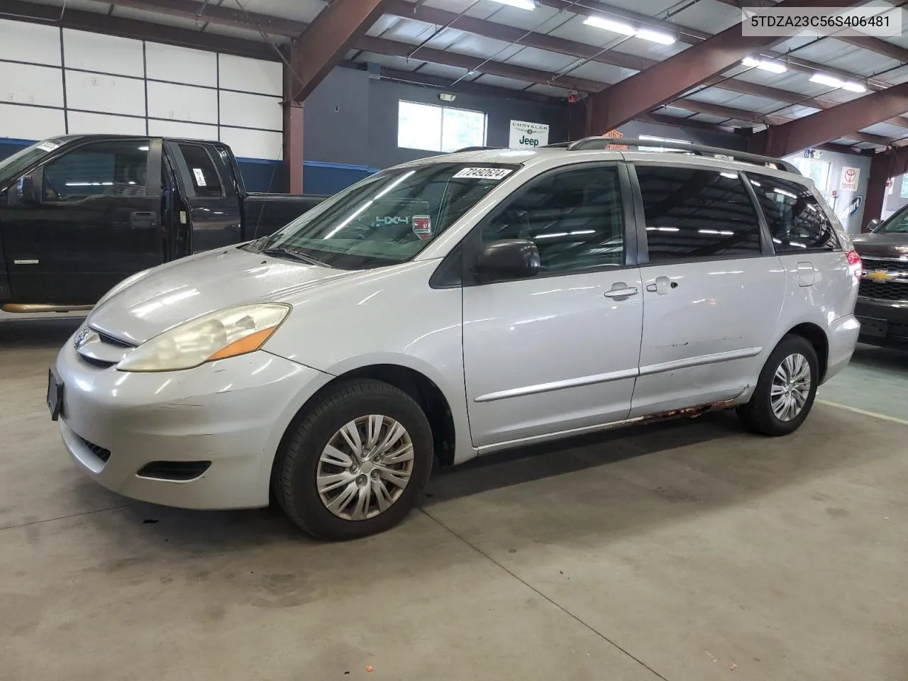 5TDZA23C56S406481 2006 Toyota Sienna Ce