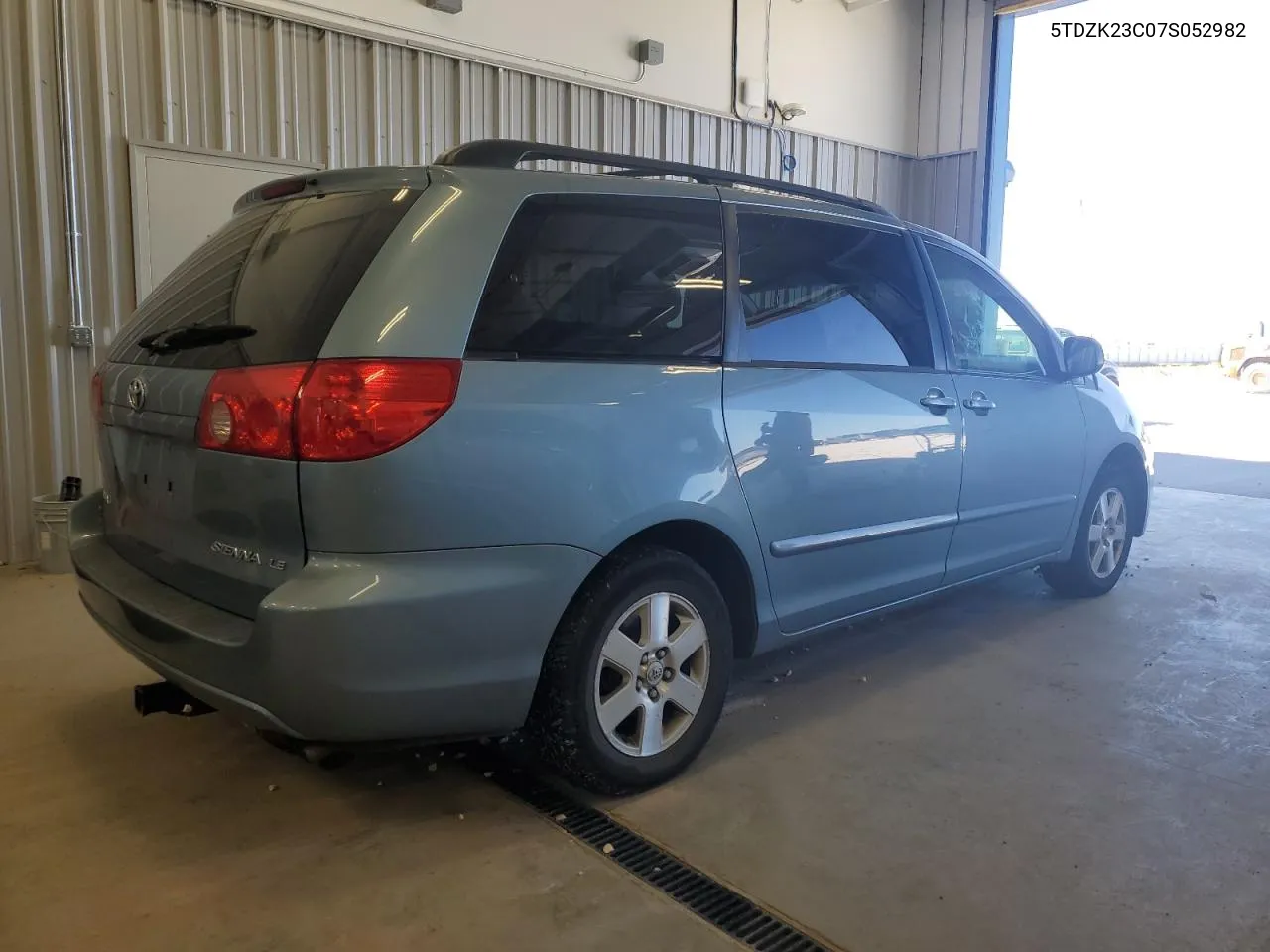 2007 Toyota Sienna Ce VIN: 5TDZK23C07S052982 Lot: 72238554