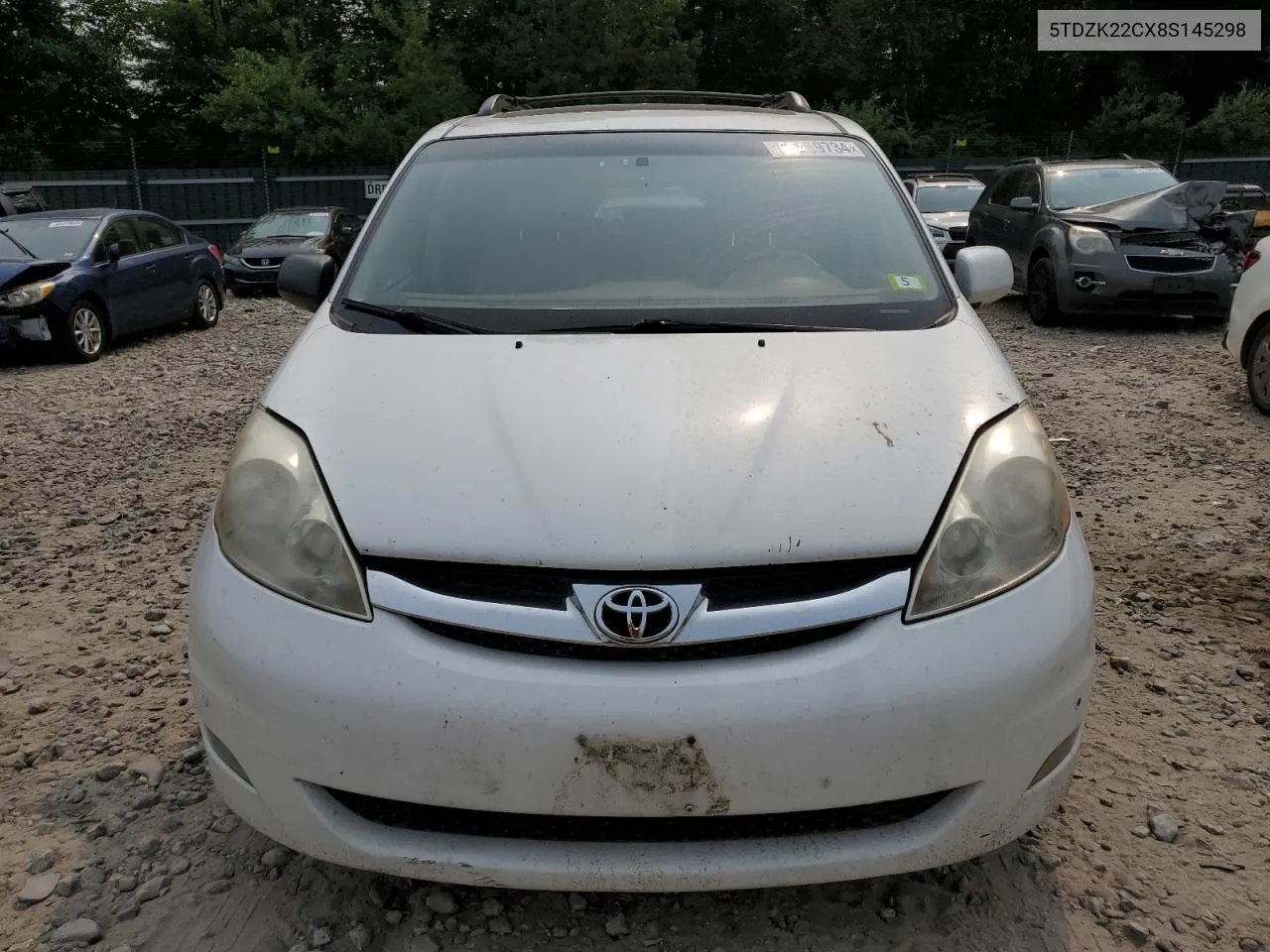 2008 Toyota Sienna Xle VIN: 5TDZK22CX8S145298 Lot: 66459734