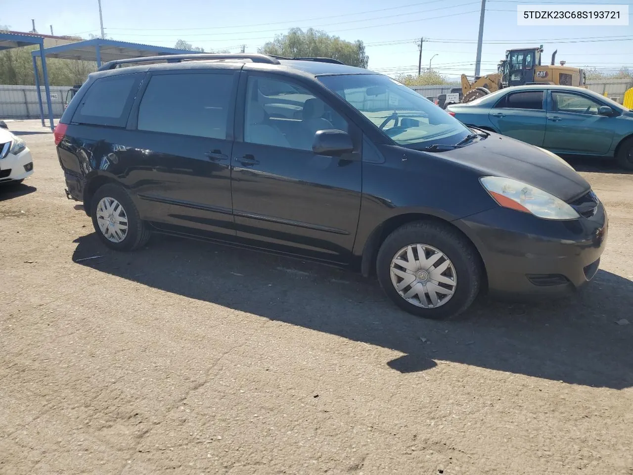 5TDZK23C68S193721 2008 Toyota Sienna Ce