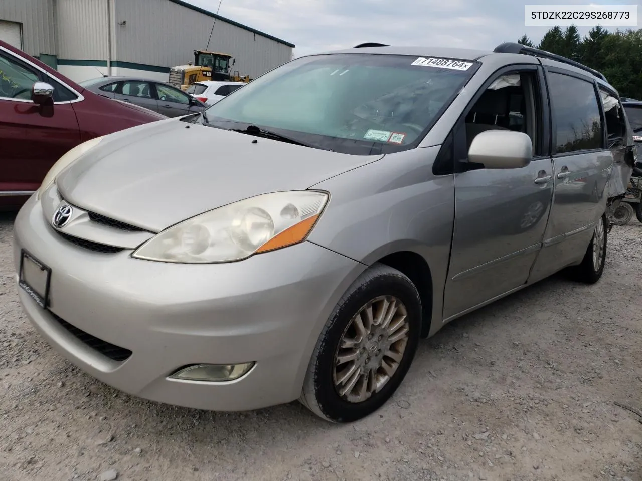 2009 Toyota Sienna Xle VIN: 5TDZK22C29S268773 Lot: 71488764