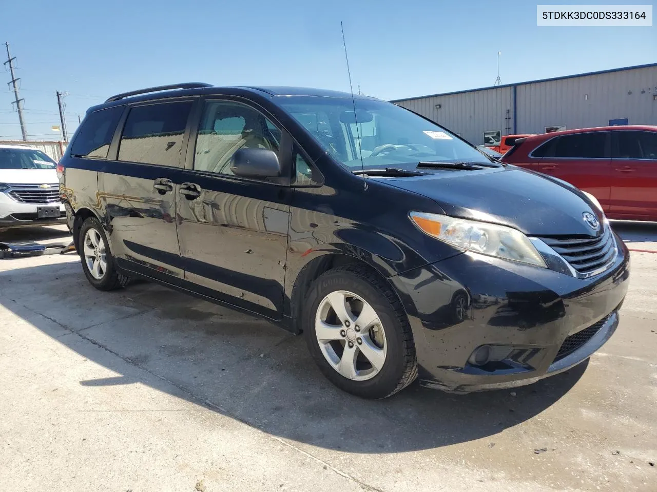 2013 Toyota Sienna Le VIN: 5TDKK3DC0DS333164 Lot: 70329944