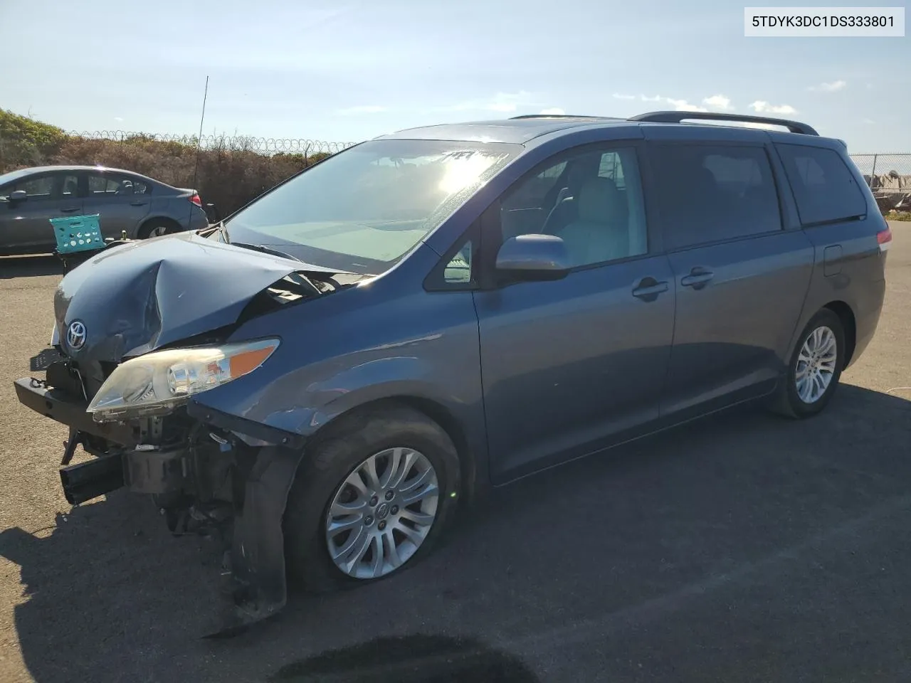 2013 Toyota Sienna Xle VIN: 5TDYK3DC1DS333801 Lot: 71124564