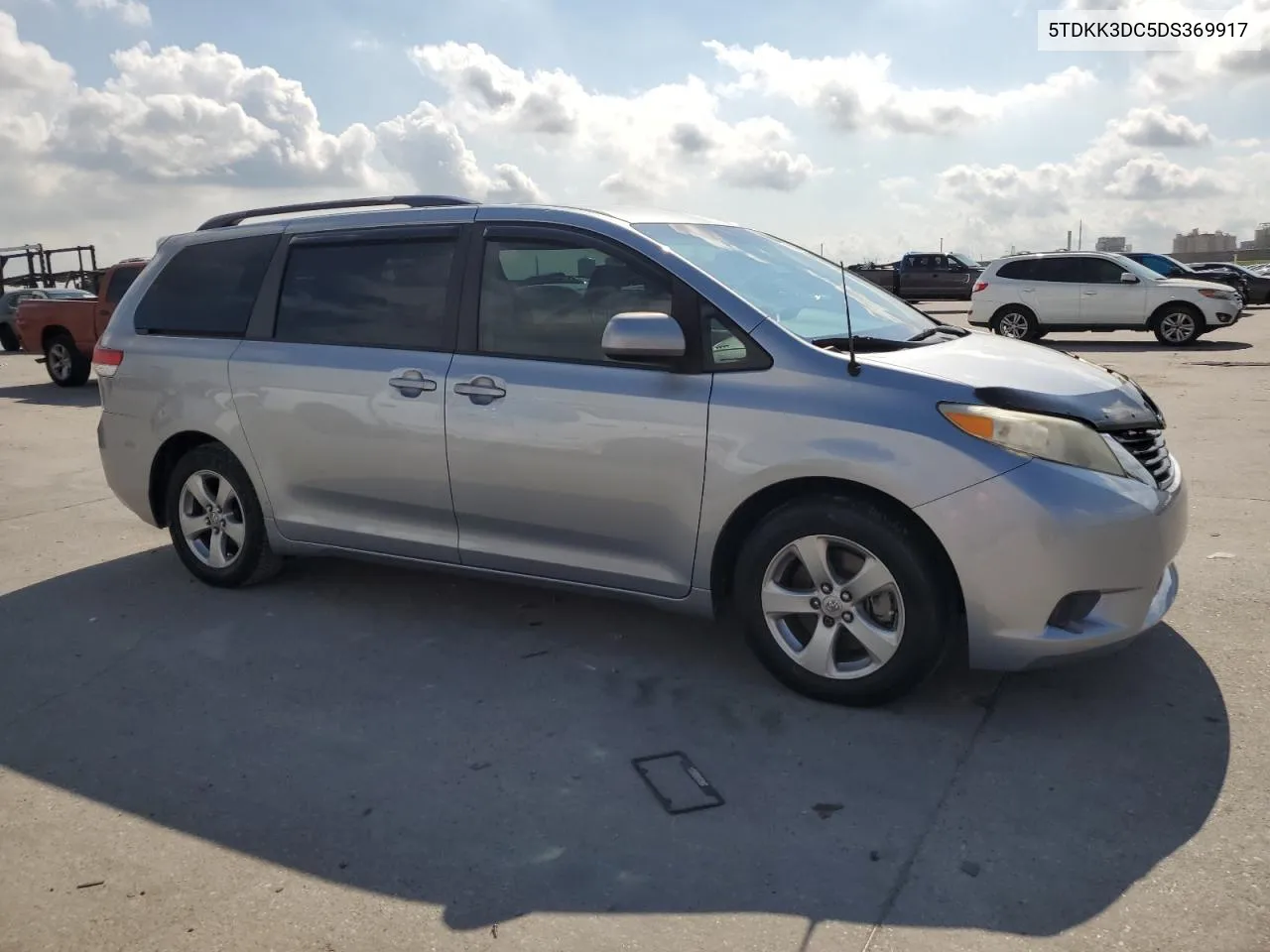 2013 Toyota Sienna Le VIN: 5TDKK3DC5DS369917 Lot: 71845024