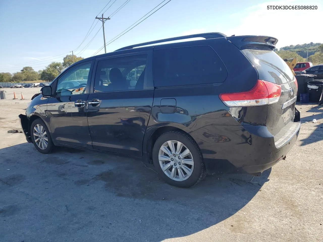 5TDDK3DC6ES088820 2014 Toyota Sienna Xle