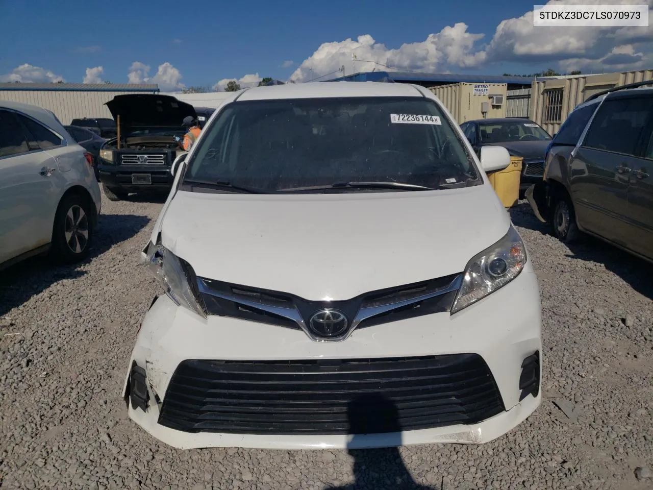 5TDKZ3DC7LS070973 2020 Toyota Sienna Le