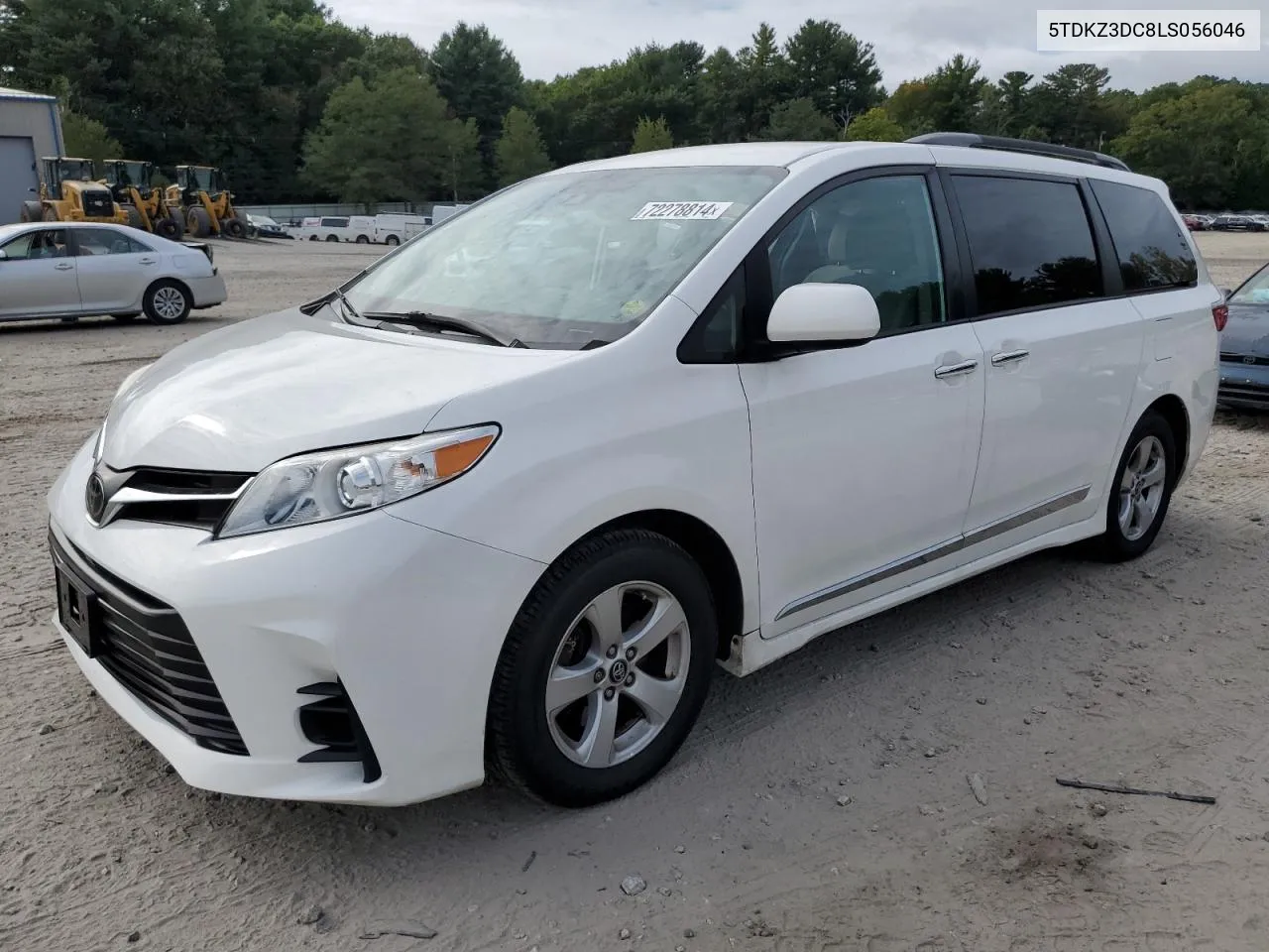 5TDKZ3DC8LS056046 2020 Toyota Sienna Le