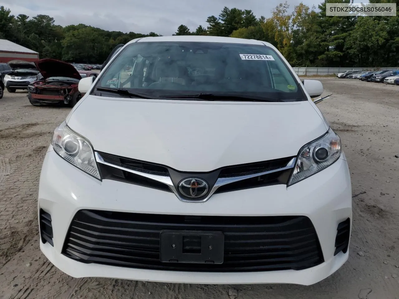 5TDKZ3DC8LS056046 2020 Toyota Sienna Le