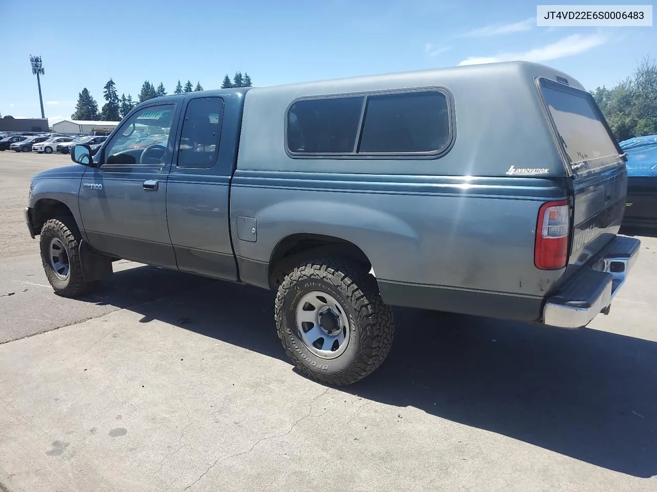 1995 Toyota T100 Xtracab Dx VIN: JT4VD22E6S0006483 Lot: 61129934