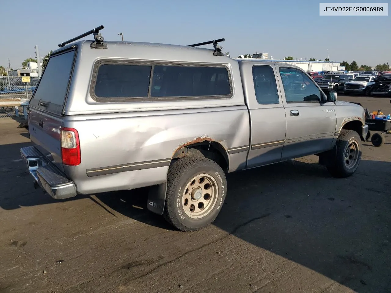 1995 Toyota T100 Xtracab Sr5 VIN: JT4VD22F4S0006989 Lot: 65649704