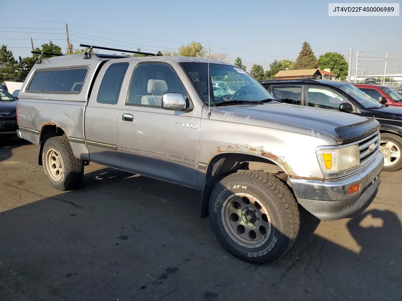 1995 Toyota T100 Xtracab Sr5 VIN: JT4VD22F4S0006989 Lot: 65649704