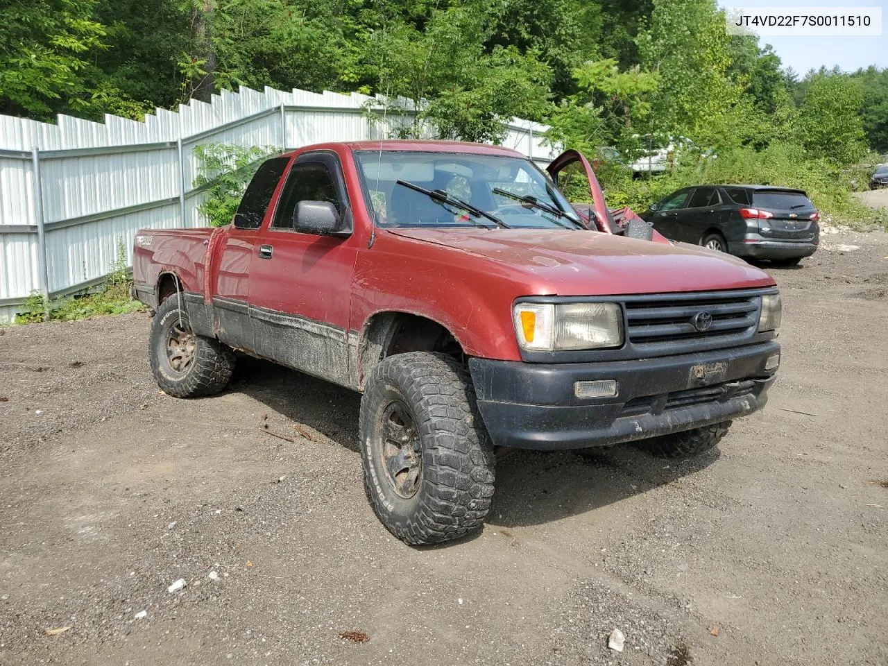 1995 Toyota T100 Xtracab Sr5 VIN: JT4VD22F7S0011510 Lot: 72594154