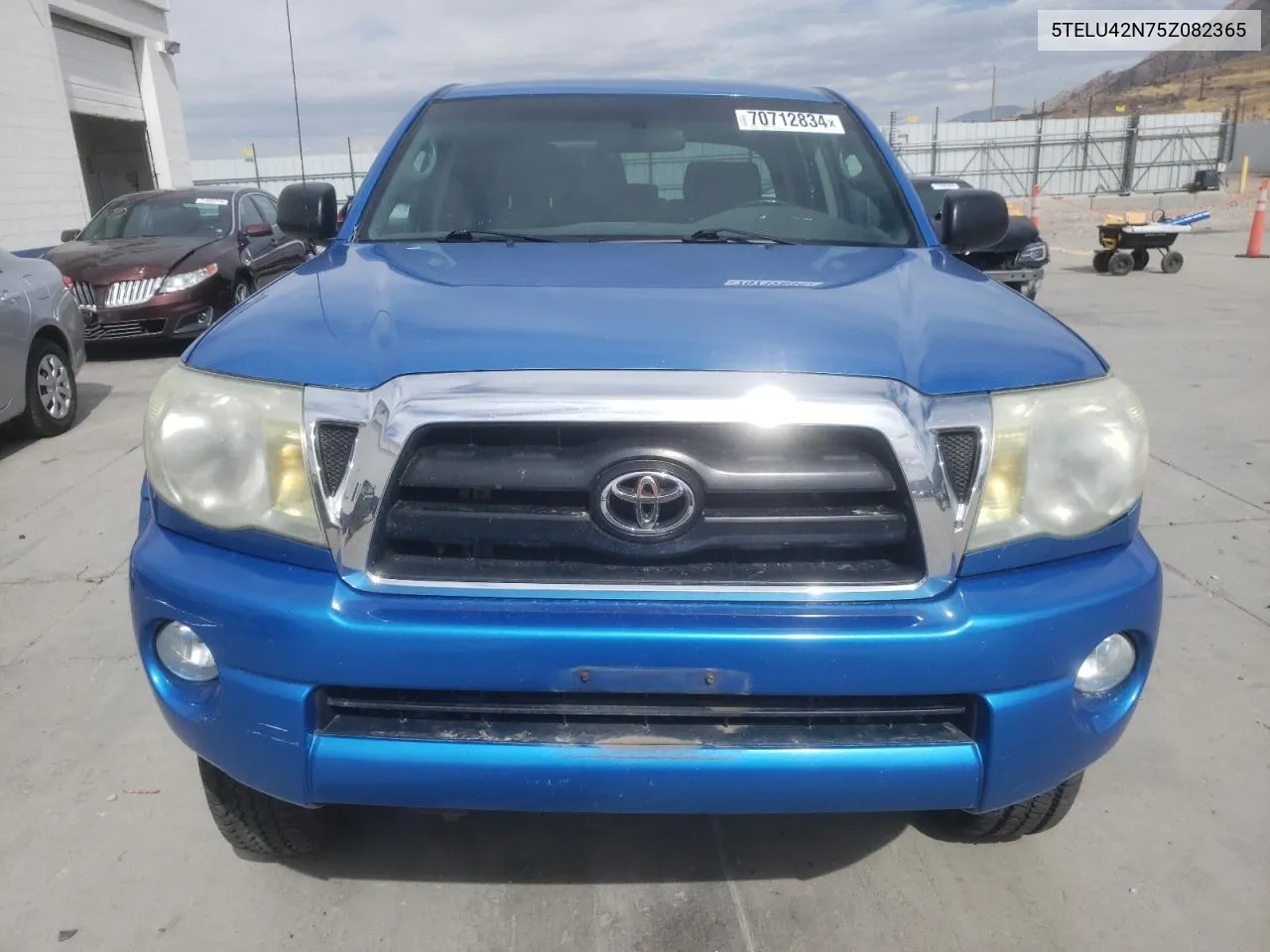 2005 Toyota Tacoma Double Cab VIN: 5TELU42N75Z082365 Lot: 70712834