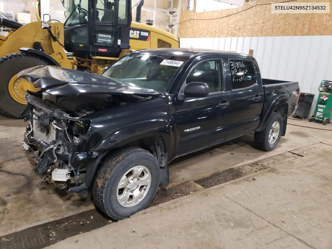 2005 Toyota Tacoma Double Cab VIN: 5TELU42N95Z134532 Lot: 71496544