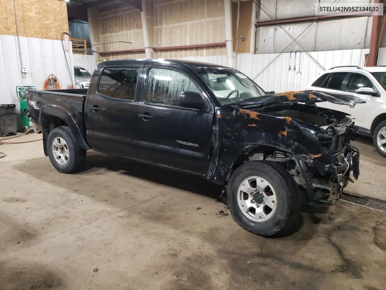 2005 Toyota Tacoma Double Cab VIN: 5TELU42N95Z134532 Lot: 71496544