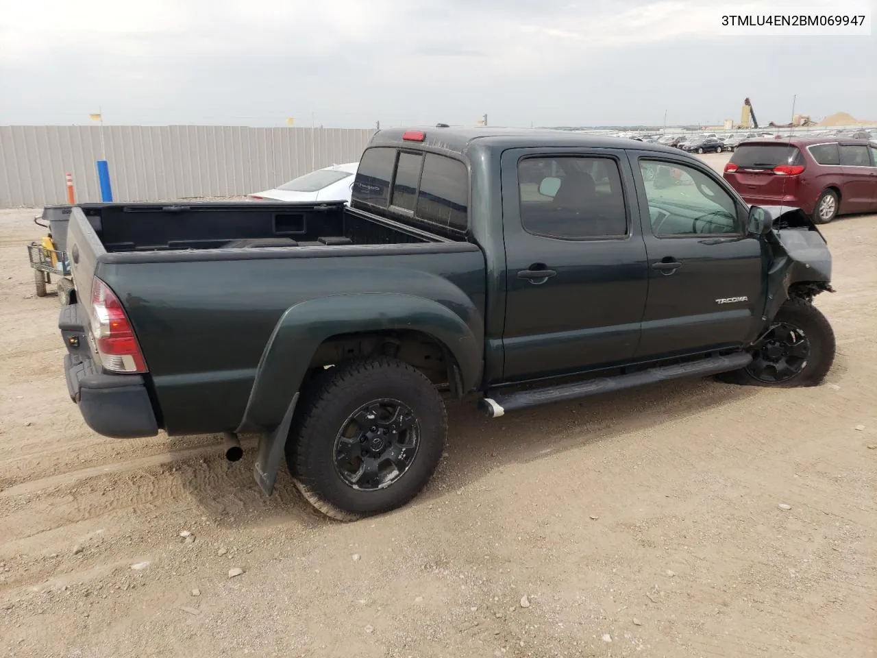 2011 Toyota Tacoma Double Cab VIN: 3TMLU4EN2BM069947 Lot: 70027934