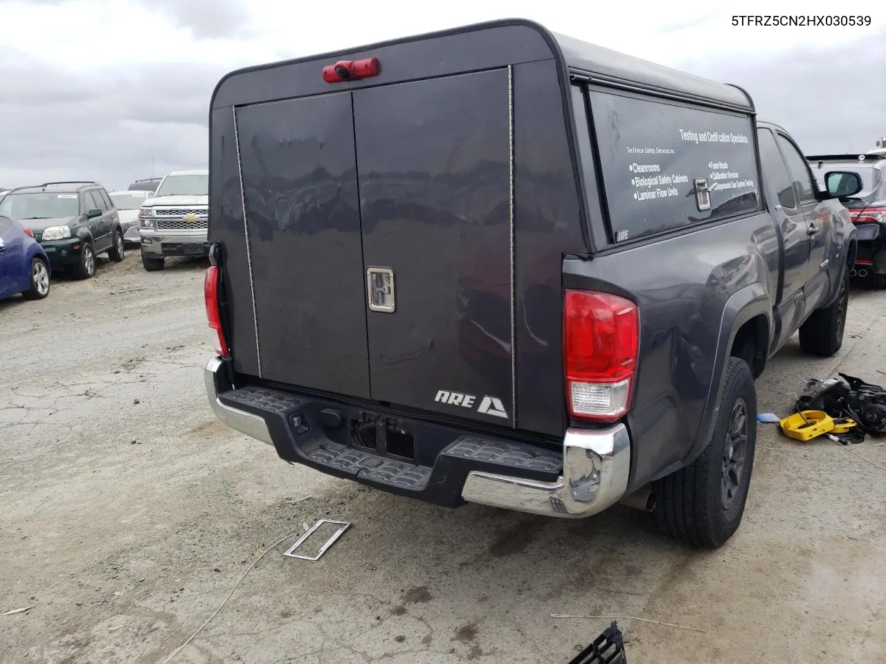 2017 Toyota Tacoma Access Cab VIN: 5TFRZ5CN2HX030539 Lot: 50595483