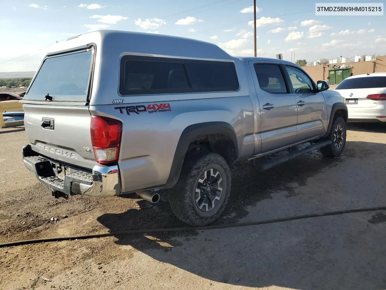 3TMDZ5BN9HM015215 2017 Toyota Tacoma Double Cab