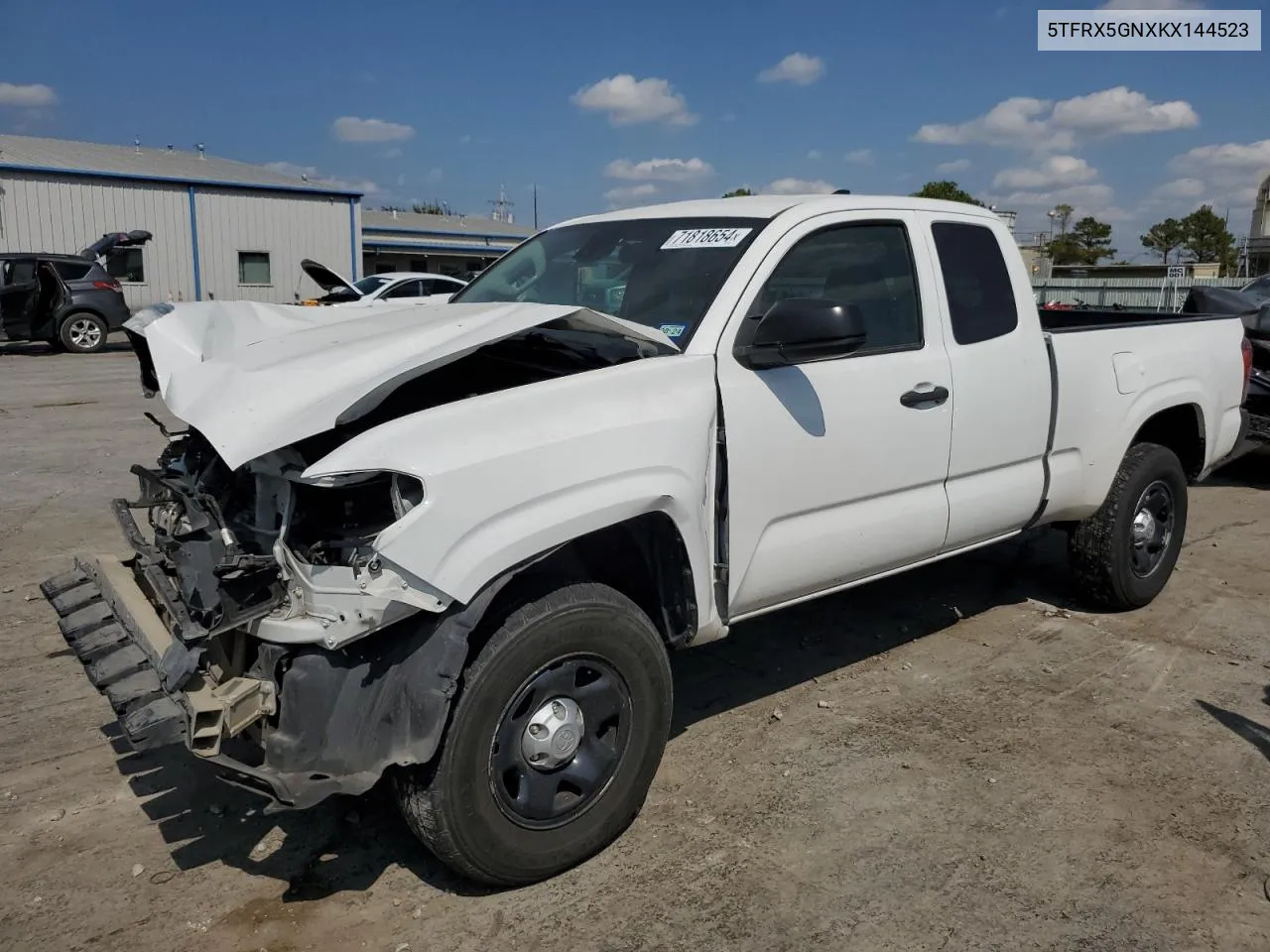 2019 Toyota Tacoma Access Cab VIN: 5TFRX5GNXKX144523 Lot: 71818654