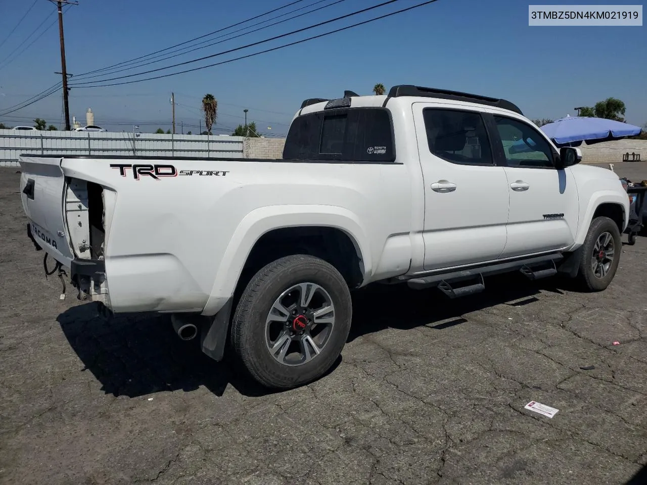 2019 Toyota Tacoma Double Cab VIN: 3TMBZ5DN4KM021919 Lot: 72245354