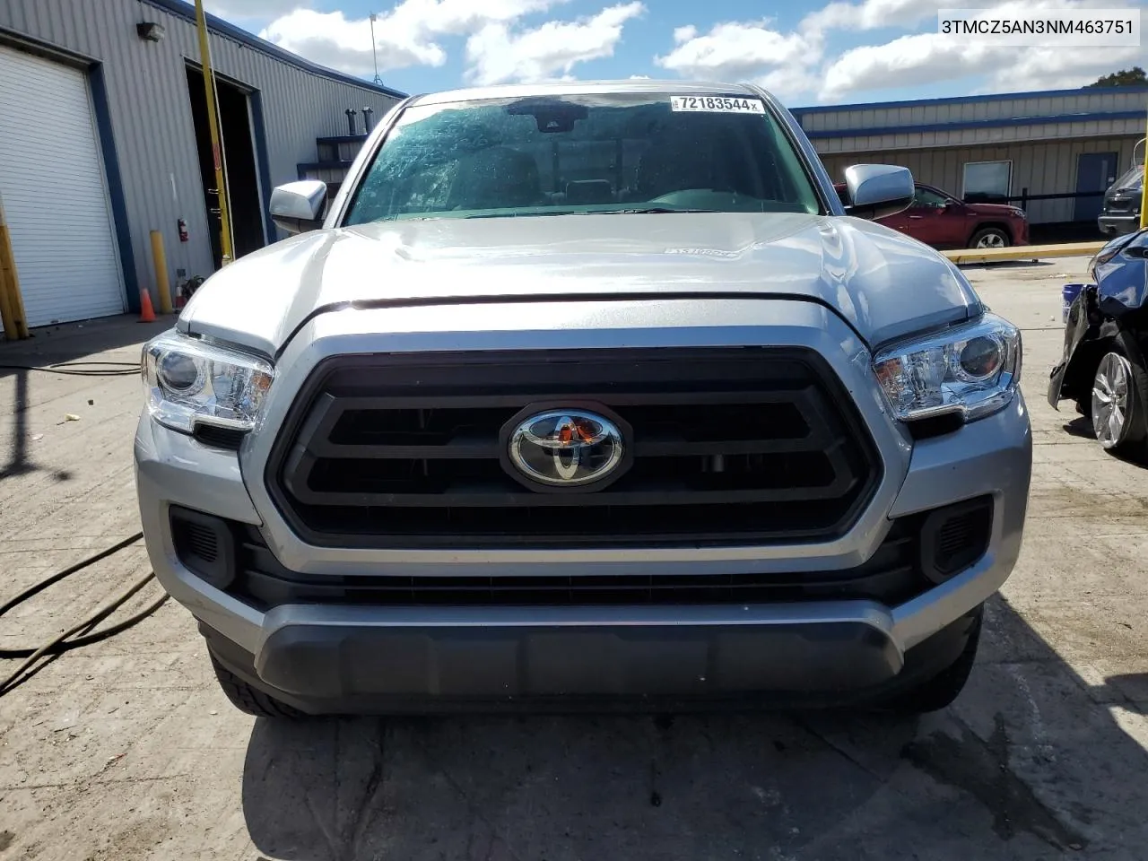 2022 Toyota Tacoma Double Cab VIN: 3TMCZ5AN3NM463751 Lot: 72183544