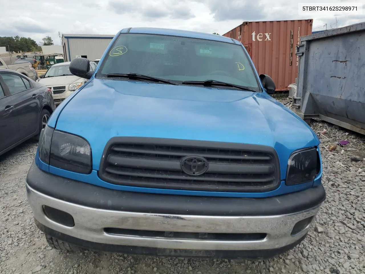 2002 Toyota Tundra Access Cab VIN: 5TBRT34162S298971 Lot: 70629384