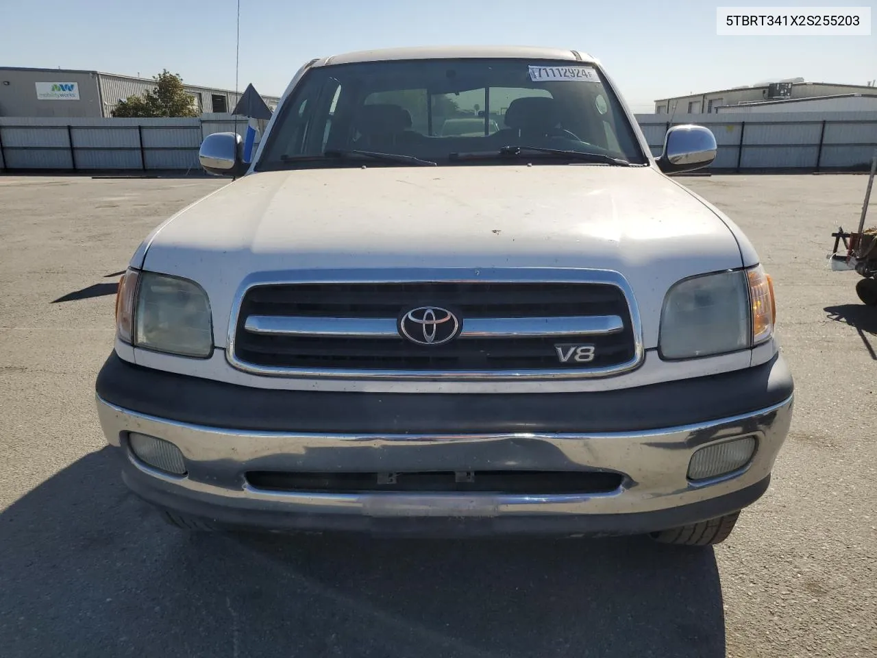 2002 Toyota Tundra Access Cab VIN: 5TBRT341X2S255203 Lot: 71112924