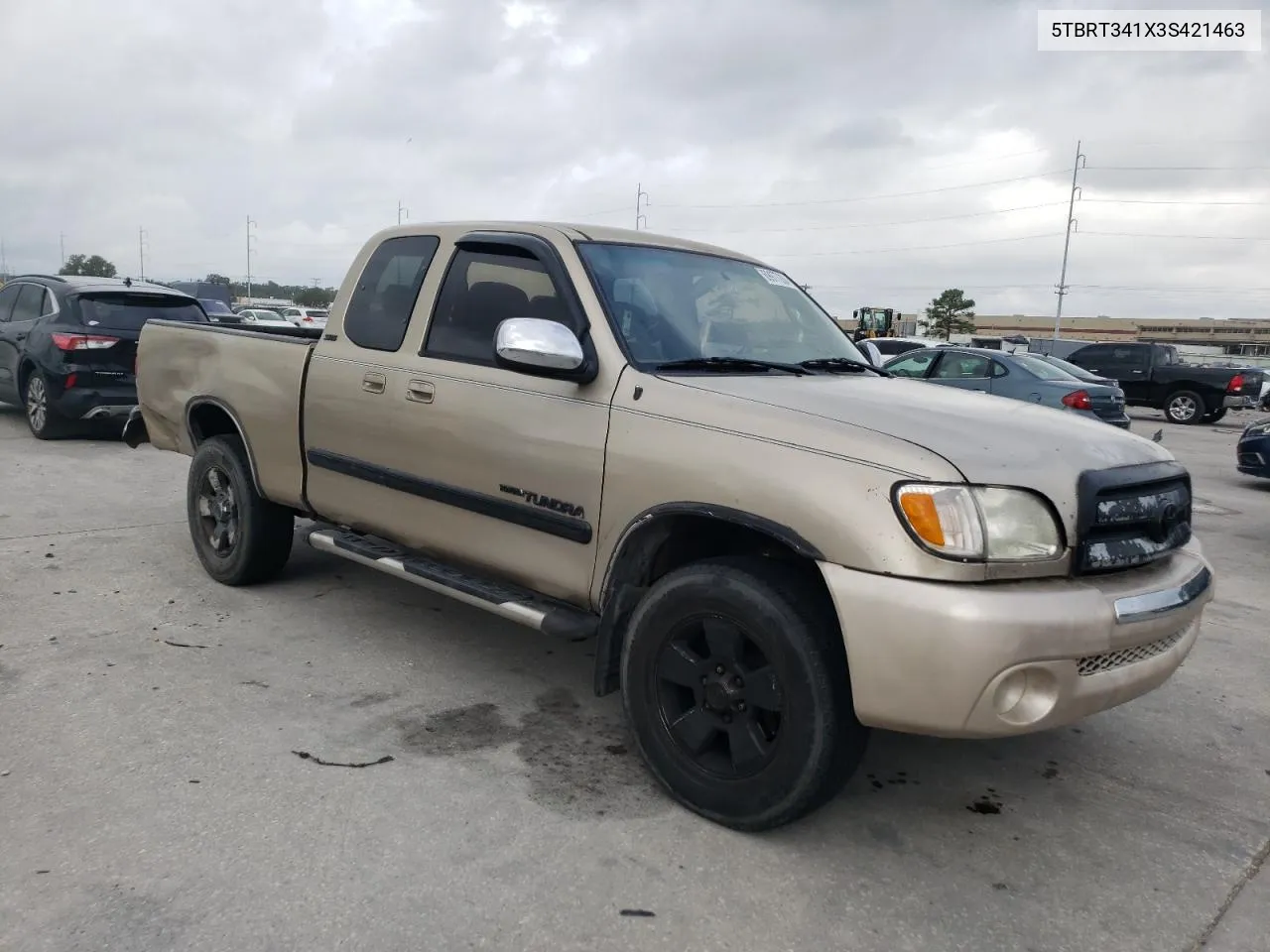 2003 Toyota Tundra Access Cab Sr5 VIN: 5TBRT341X3S421463 Lot: 69977284