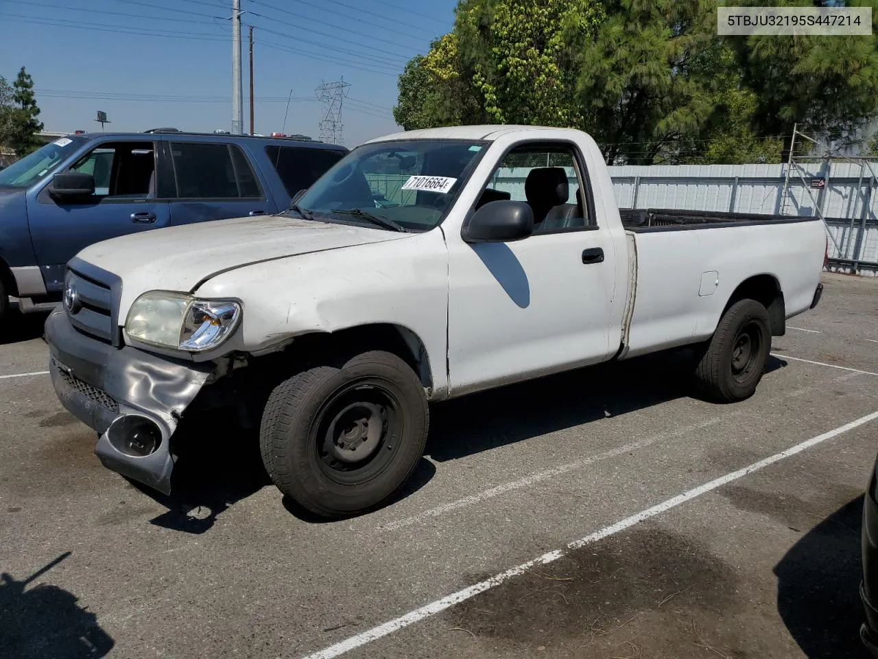 2005 Toyota Tundra VIN: 5TBJU32195S447214 Lot: 71016664