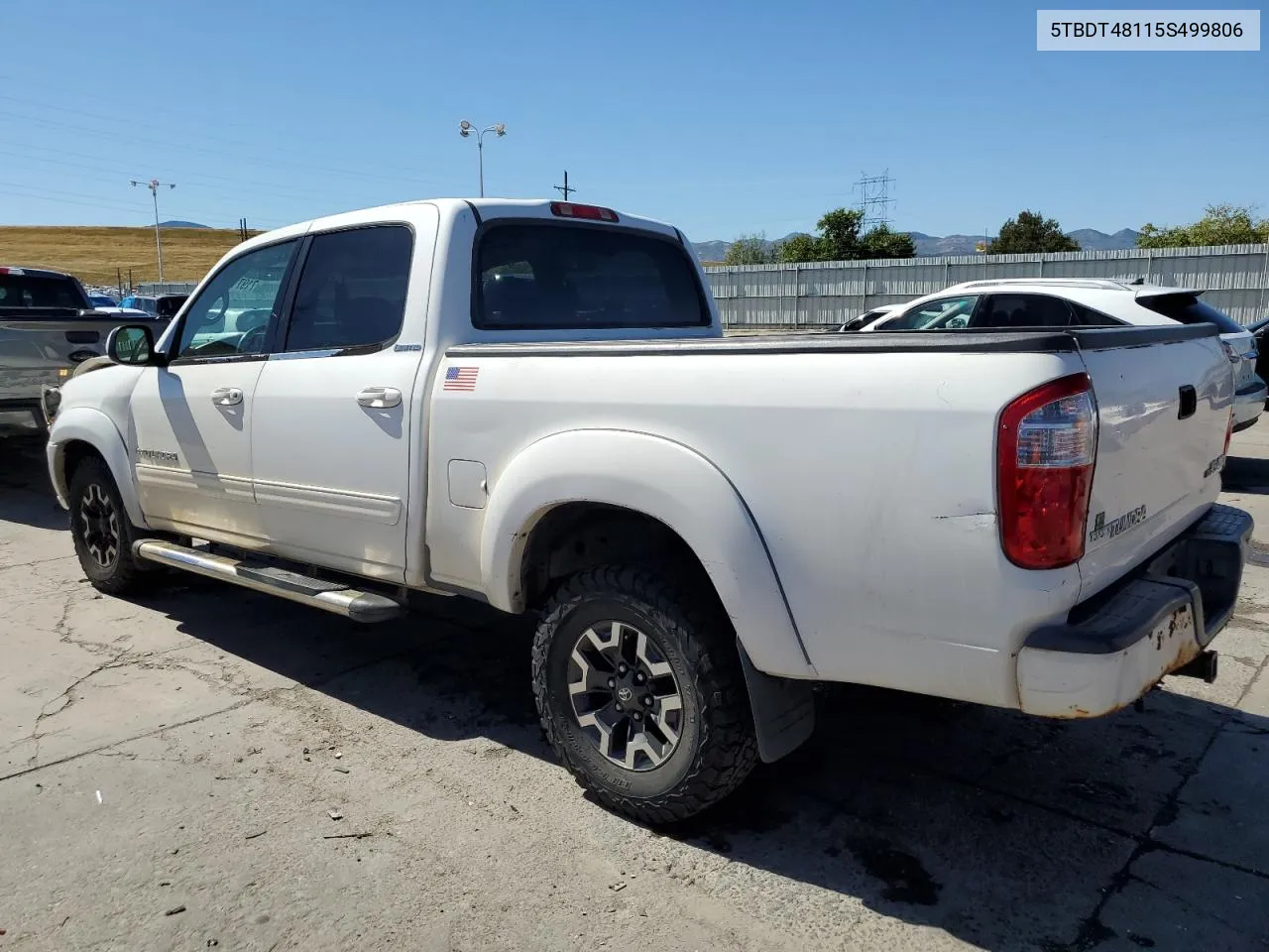 5TBDT48115S499806 2005 Toyota Tundra Double Cab Limited