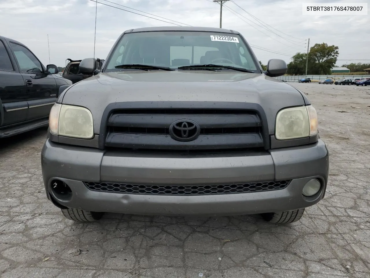 2006 Toyota Tundra Access Cab Limited VIN: 5TBRT38176S478007 Lot: 71222304