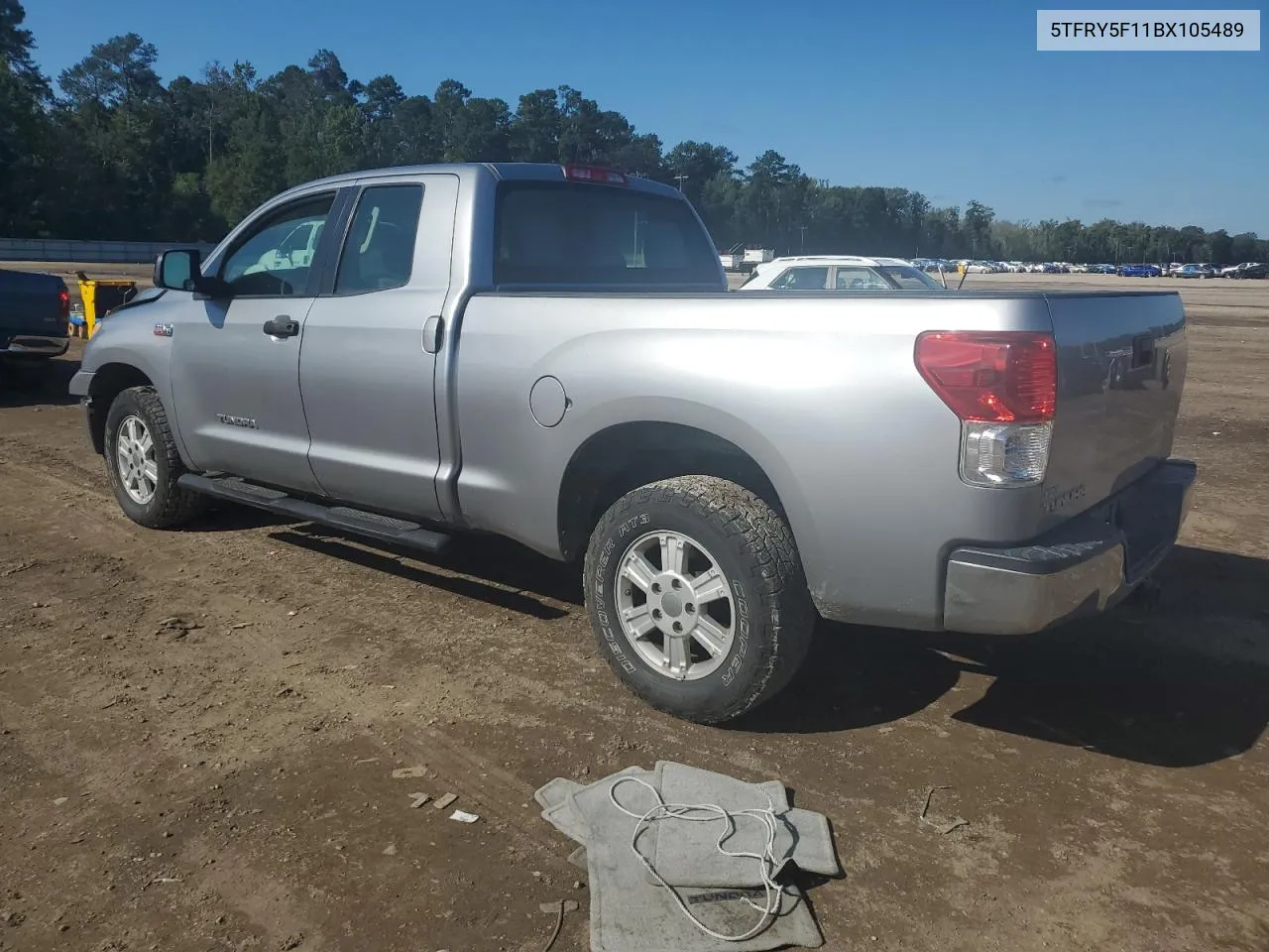 5TFRY5F11BX105489 2011 Toyota Tundra Double Cab Sr5