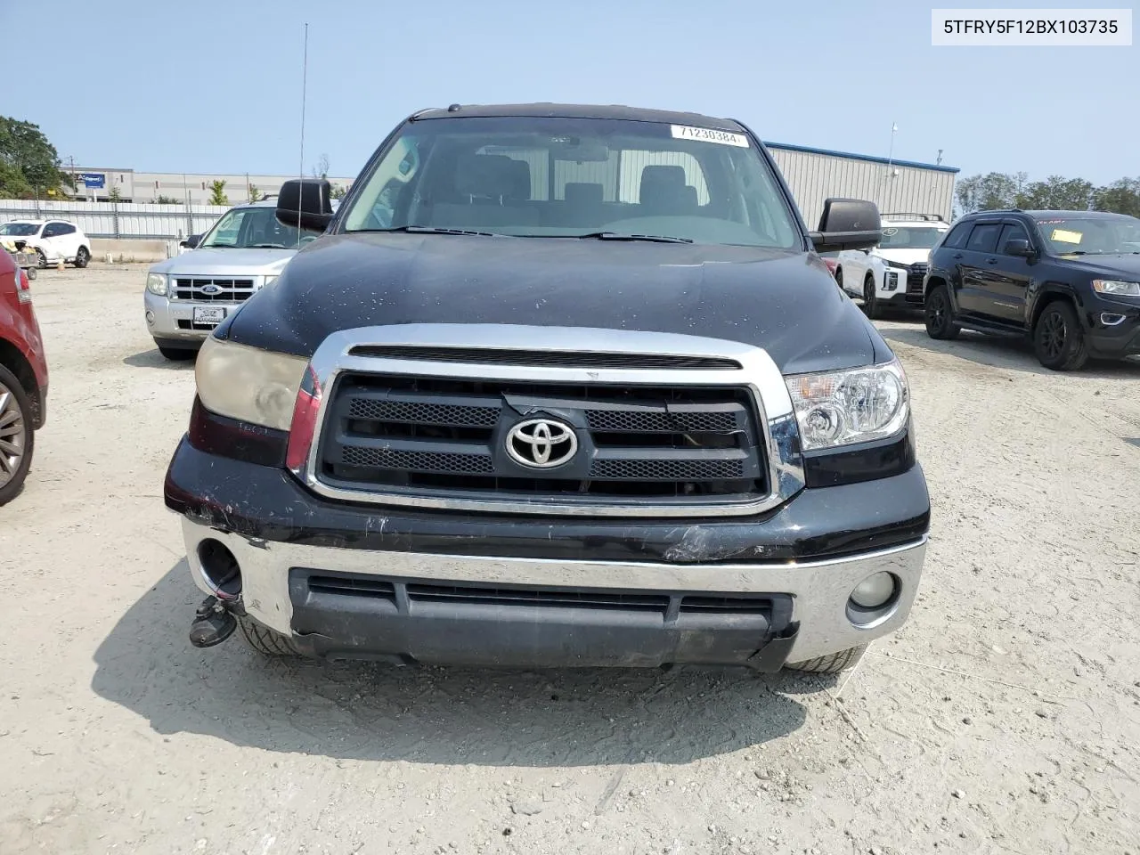 2011 Toyota Tundra Double Cab Sr5 VIN: 5TFRY5F12BX103735 Lot: 71230384