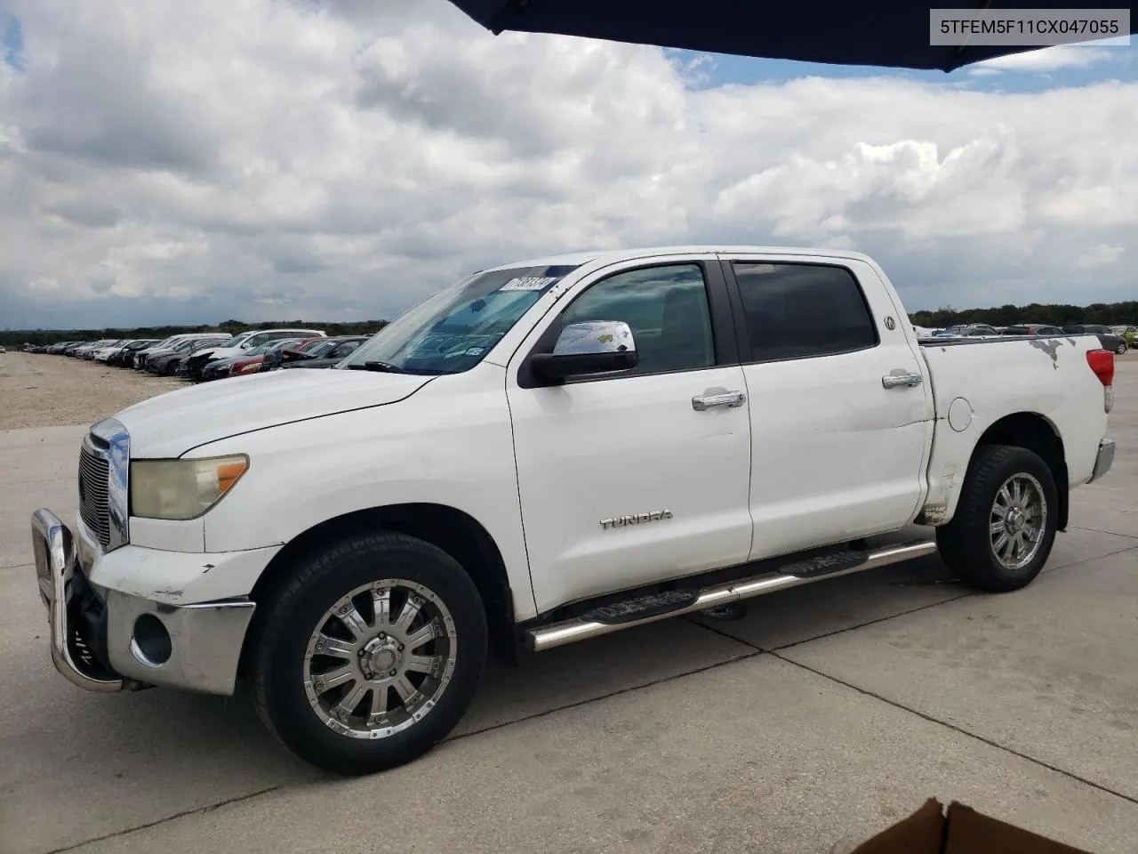 2012 Toyota Tundra Crewmax Sr5 VIN: 5TFEM5F11CX047055 Lot: 71381374