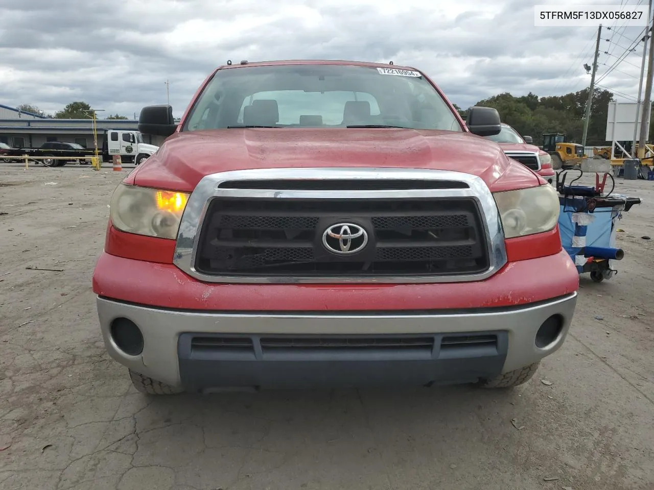 2013 Toyota Tundra Double Cab Sr5 VIN: 5TFRM5F13DX056827 Lot: 72216954