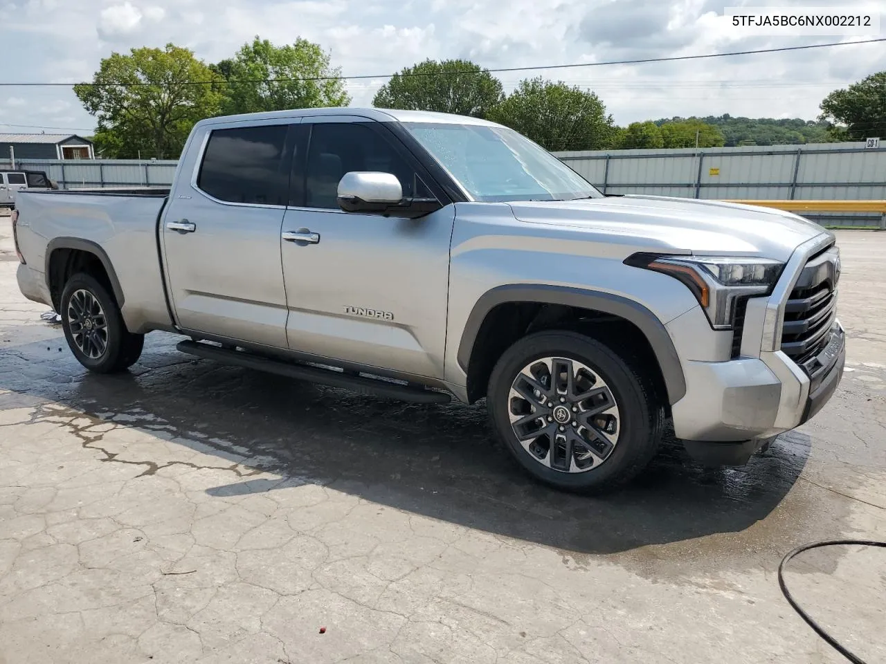 2022 Toyota Tundra Crewmax Limited VIN: 5TFJA5BC6NX002212 Lot: 65398774