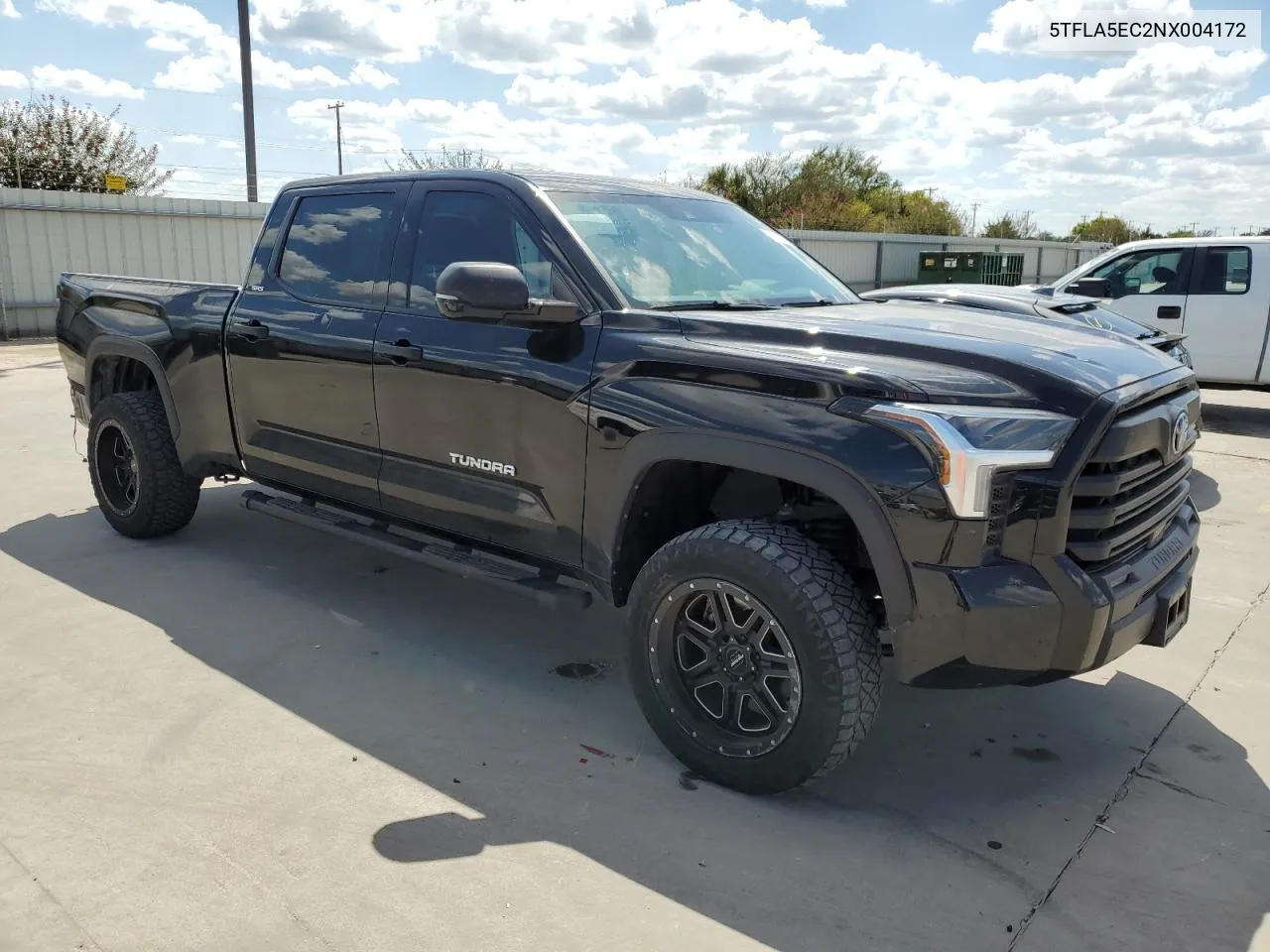 2022 Toyota Tundra Crewmax Sr5 VIN: 5TFLA5EC2NX004172 Lot: 71831374