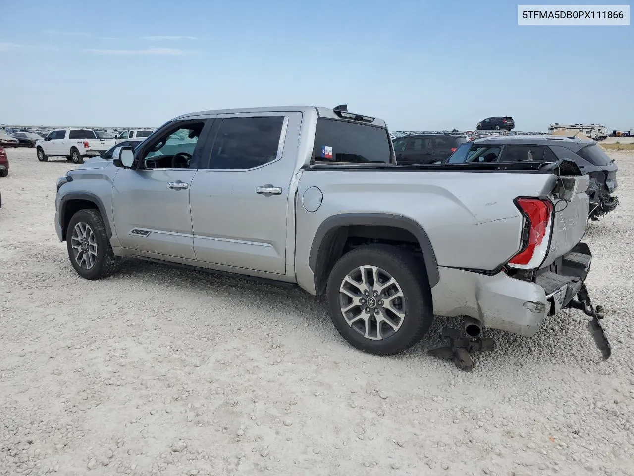 2023 Toyota Tundra Crewmax Platinum VIN: 5TFMA5DB0PX111866 Lot: 68470894