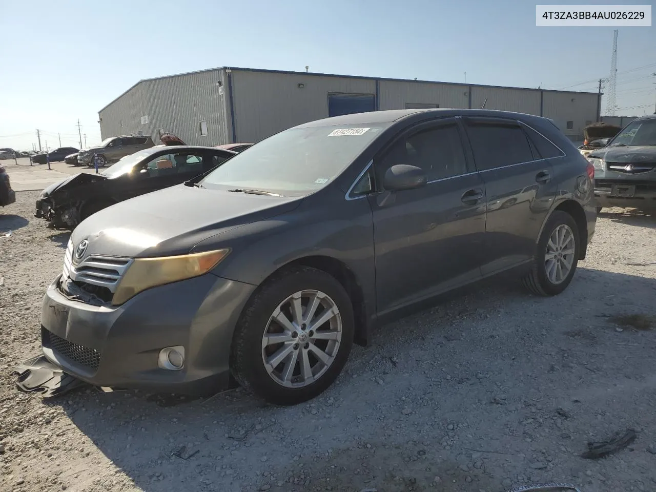 2010 Toyota Venza VIN: 4T3ZA3BB4AU026229 Lot: 67427154