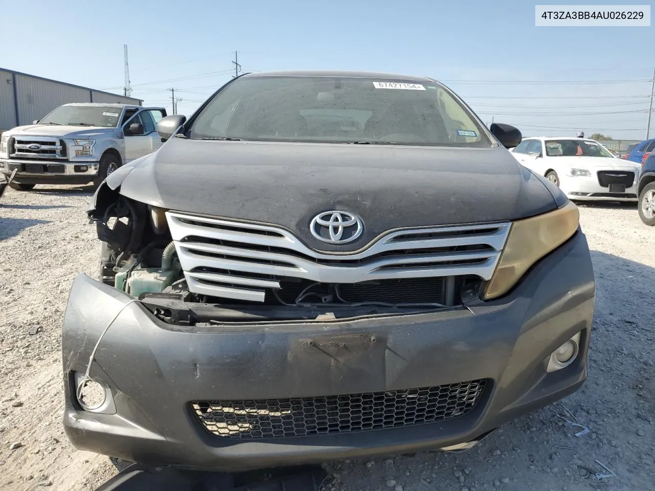 2010 Toyota Venza VIN: 4T3ZA3BB4AU026229 Lot: 67427154