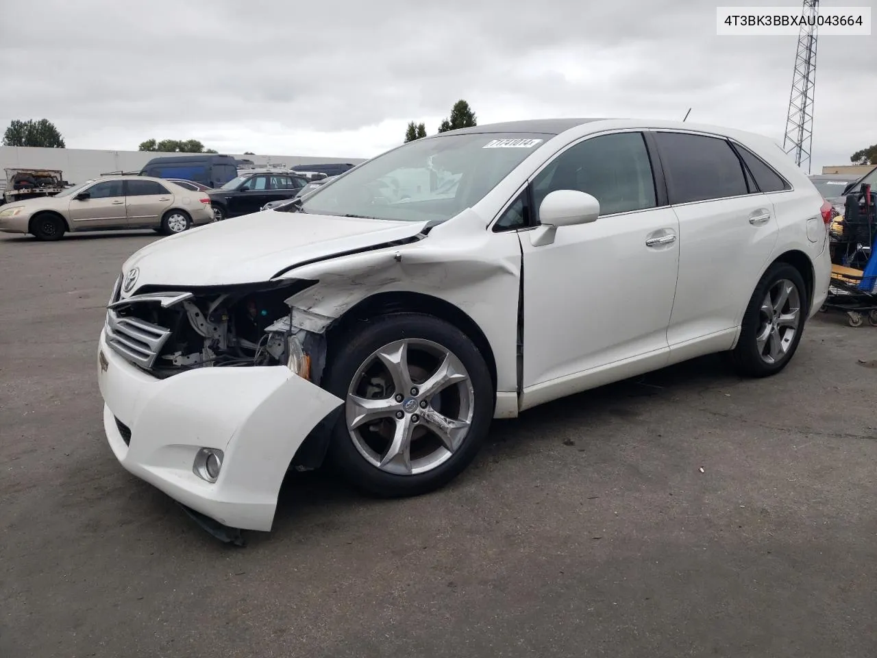 2010 Toyota Venza VIN: 4T3BK3BBXAU043664 Lot: 71741014