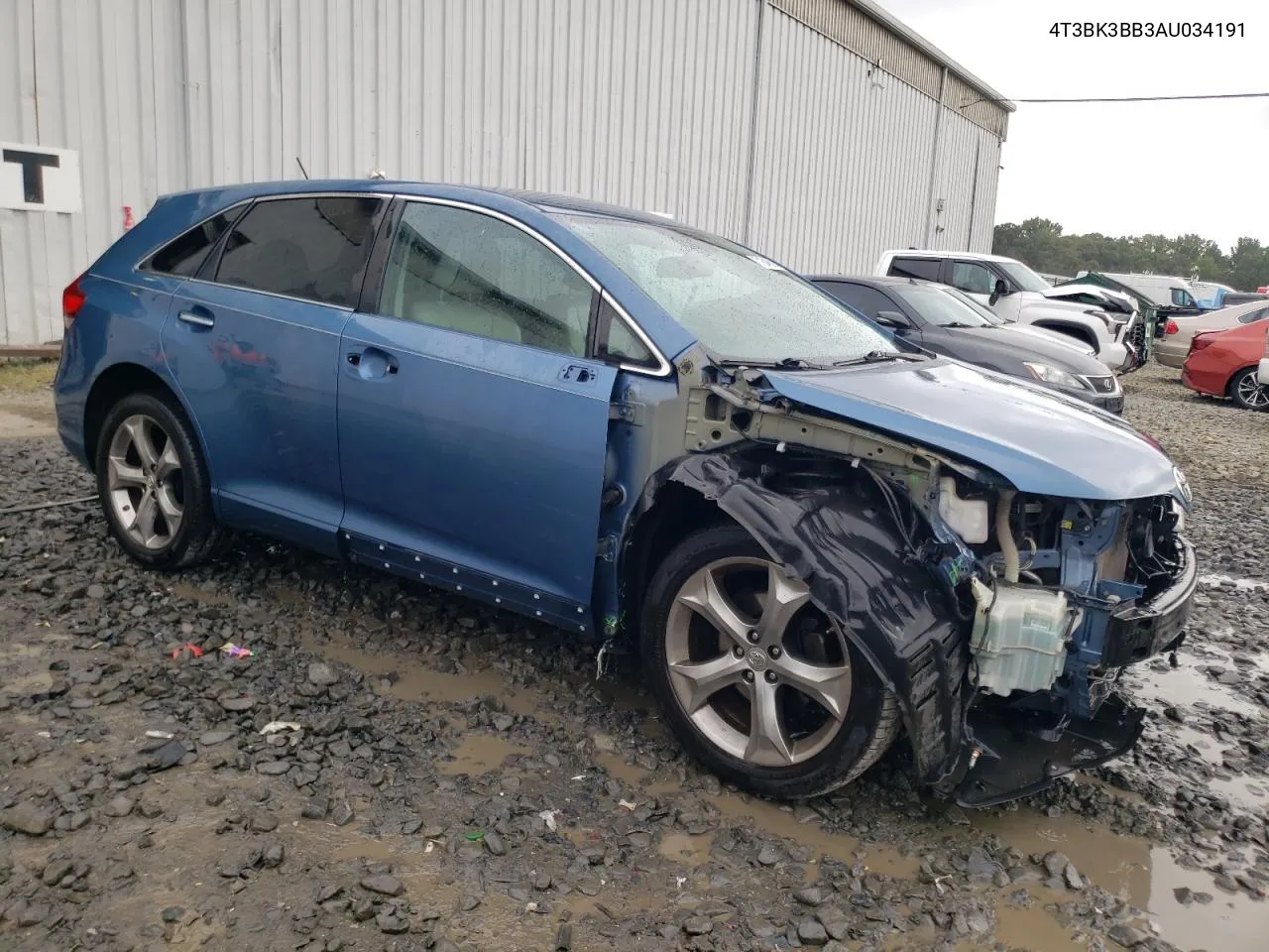 2010 Toyota Venza VIN: 4T3BK3BB3AU034191 Lot: 71846584