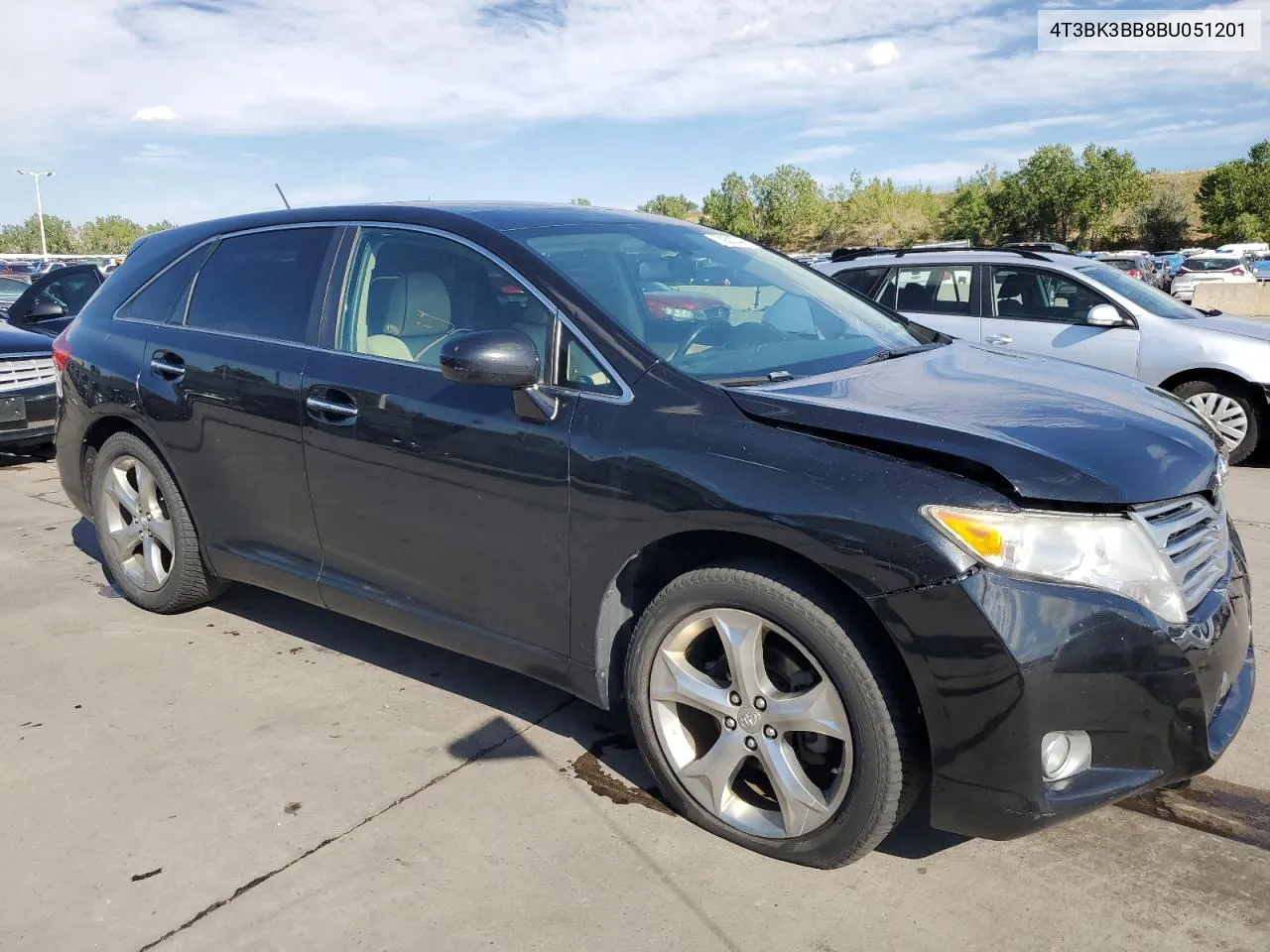 2011 Toyota Venza VIN: 4T3BK3BB8BU051201 Lot: 70930244