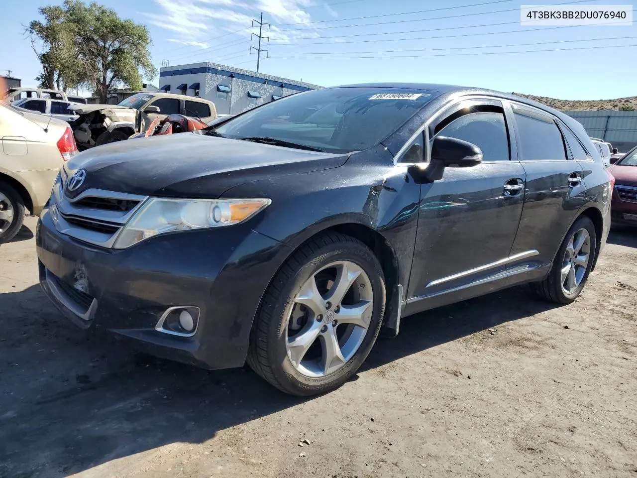 4T3BK3BB2DU076940 2013 Toyota Venza Le