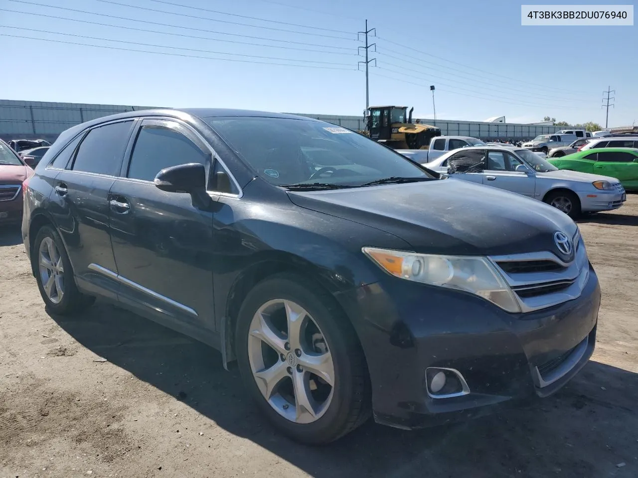 2013 Toyota Venza Le VIN: 4T3BK3BB2DU076940 Lot: 68150604