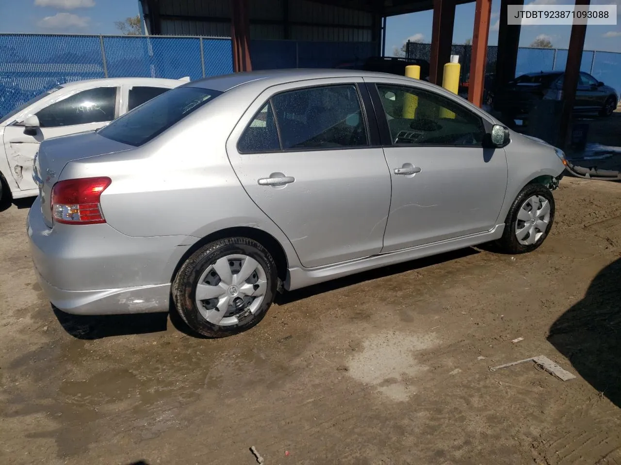 JTDBT923871093088 2007 Toyota Yaris