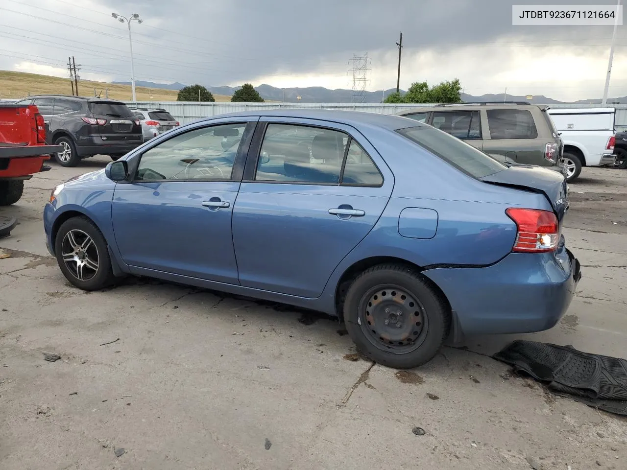 JTDBT923671121664 2007 Toyota Yaris