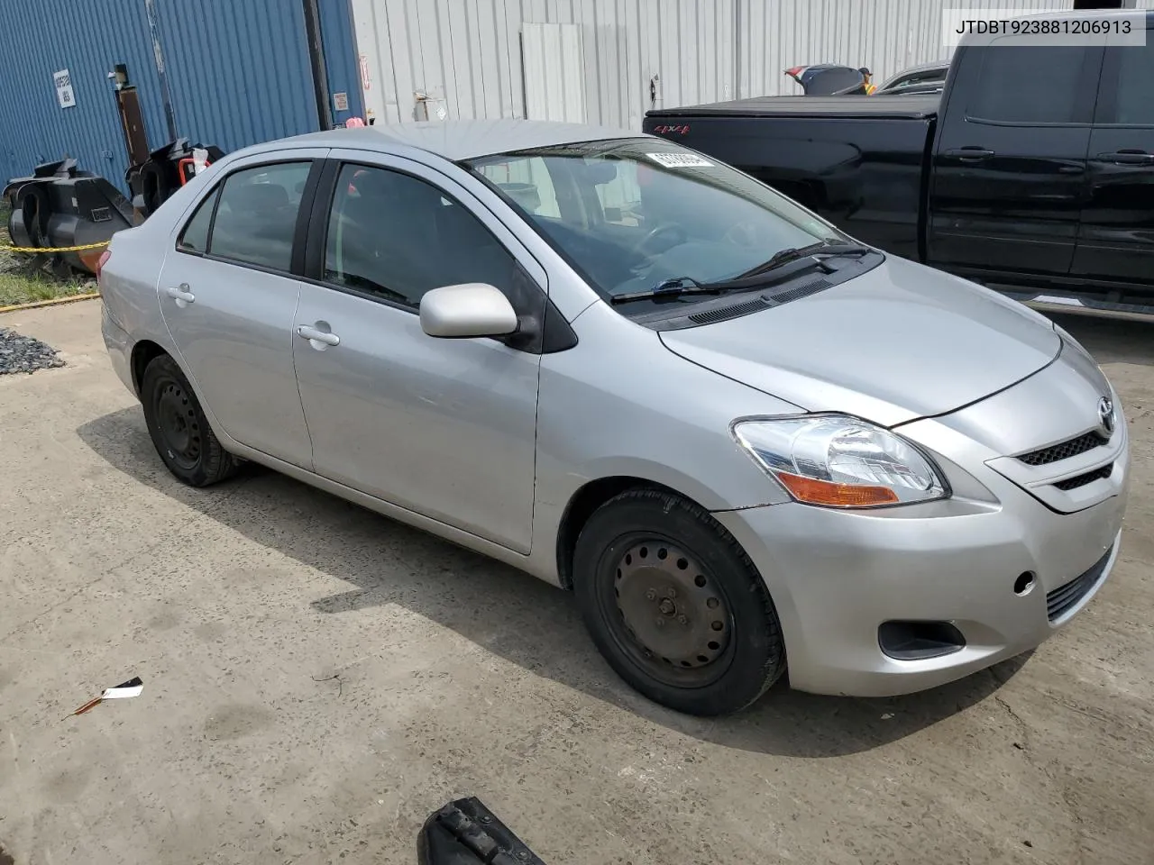 JTDBT923881206913 2008 Toyota Yaris