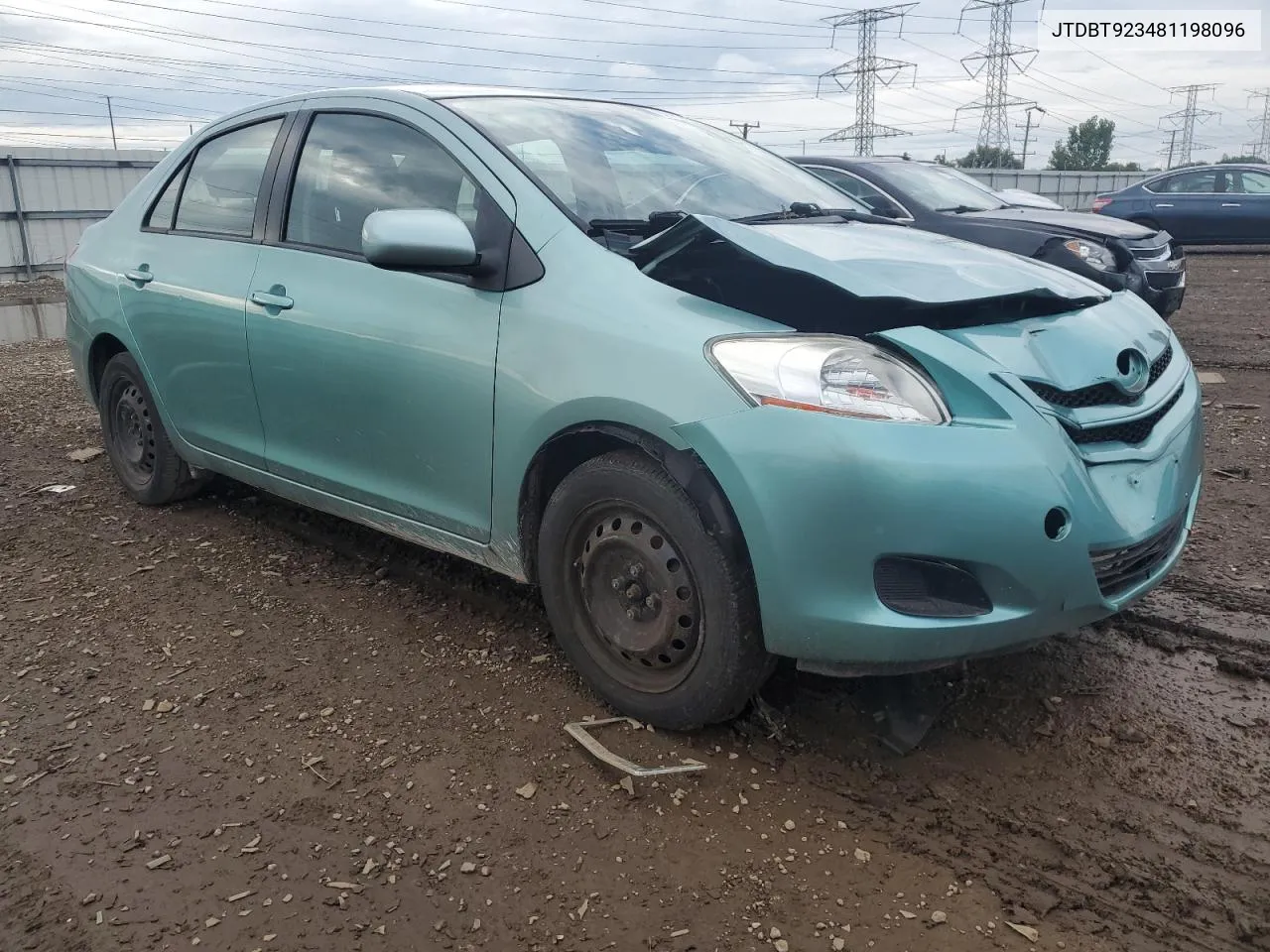 JTDBT923481198096 2008 Toyota Yaris